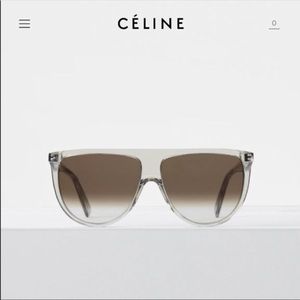 Celine aviator sunglasses in acetate